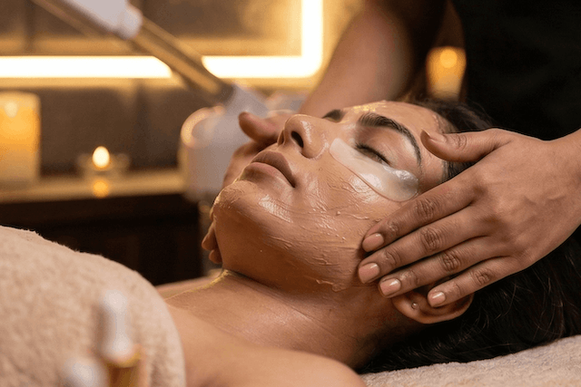 Facial and beauty care services at Studio Hair Habits Salon Nagpur